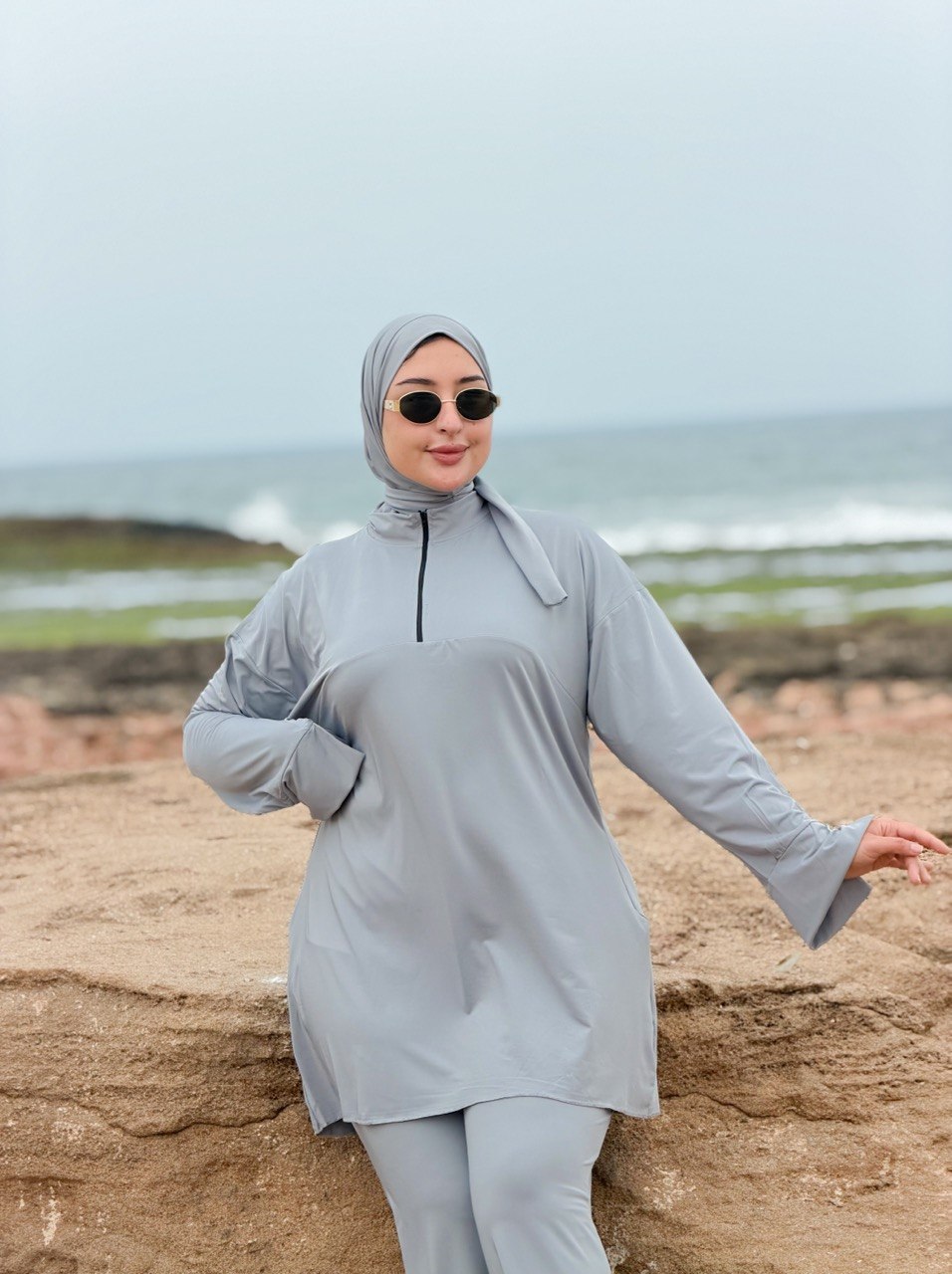 Burkini Simple : Ensemble Complet 4 Pièces