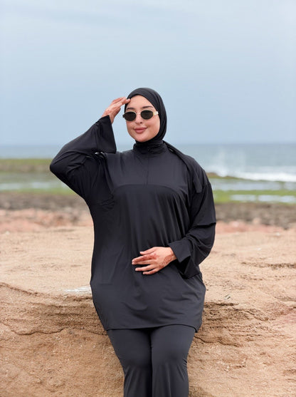 Burkini Simple : Ensemble Complet 4 Pièces