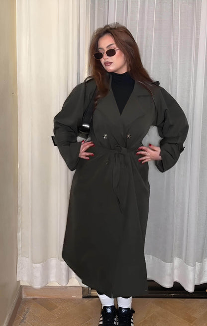 Trench-coat pour femme