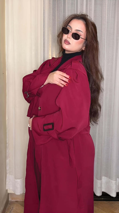Trench-coat pour femme